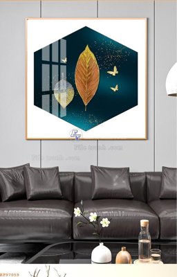 File in ấn chuyên nghiệp File tranh hiện đại pha lê gương KF97059 (file gốc)