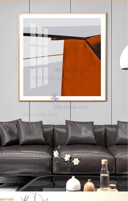 File gốc File tranh hiện đại pha lê gương KF97080 (in tráng gương) nghệ thuật