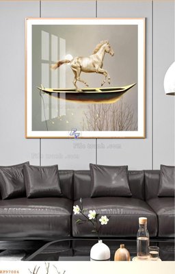 File ảnh File tranh hiện đại pha lê gương KF97084 (gốc) trang trí khách sạn