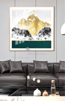 Tệp tin gốc File tranh hiện đại pha lê gương KF97100 (chất lượng cao) File tranh hiện đại pha lê gương KF97100