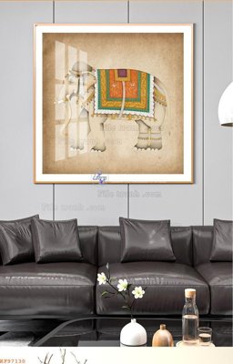 File in trần File tranh hiện đại pha lê gương KF97130 (bản gốc) 5D