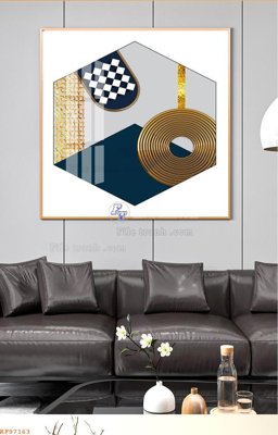 File gốc File tranh hiện đại pha lê gương KF97163 (dành cho quảng cáo)