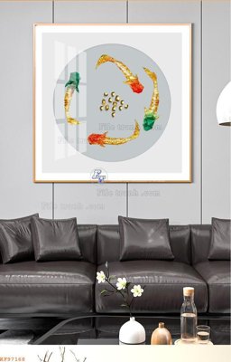 File tranh gốc File tranh hiện đại pha lê gương KF97168 (bản quyền) độc đáo