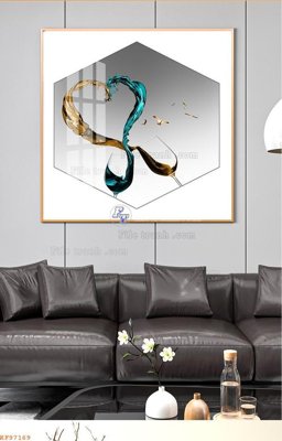 Tải file gốc File tranh hiện đại pha lê gương KF97169 (in bạt) quảng cáo