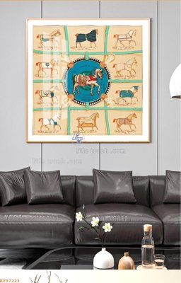 File tranh File tranh hiện đại pha lê gương KF97223 (ảnh gốc) in trần 3D