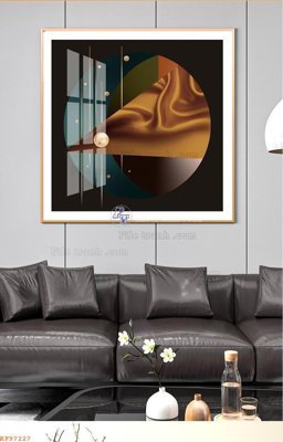 File in lụa File tranh hiện đại pha lê gương KF97227 (tân cổ điển) File tranh hiện đại pha lê gương KF97227