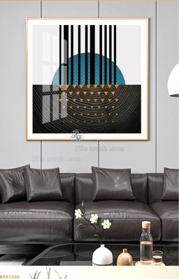 File ảnh File tranh hiện đại pha lê gương KF97236 (gốc) in quảng cáo ngoài trời