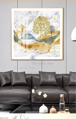 File gốc File tranh hiện đại pha lê gương KF97238 (cho in ấn) từ Filetranh.com