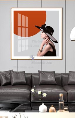 Tải về file tranh gốc File tranh hiện đại pha lê gương KF97241 (để in quảng cáo)