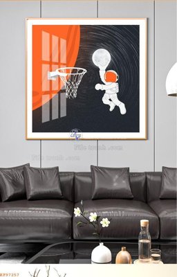 File gốc File tranh hiện đại pha lê gương KF97257 (vector) cho in ấn