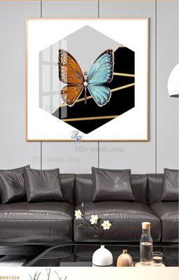 Tải file gốc File tranh hiện đại pha lê gương KF97258 (in khổ lớn) không vỡ