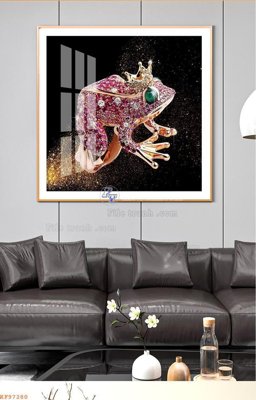 File in mica File tranh hiện đại pha lê gương KF97280 (bản gốc) sắc sảo