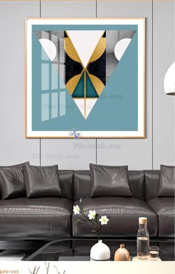 Tải file PSD File tranh hiện đại pha lê gương KF97305 (nguyên layer) để in