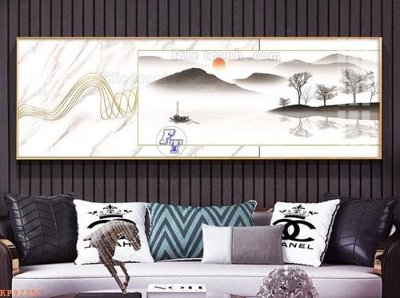 File PSD File tranh hiện đại pha lê gương KF97357 (gốc) tách lớp chi tiết