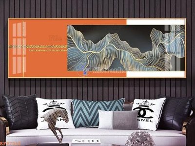 File gốc File tranh hiện đại pha lê gương KF97365 (in lụa) tranh thuận buồm