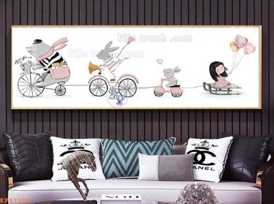 File PSD File tranh hiện đại pha lê gương KF97388 (bản gốc) cho nhà in