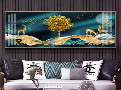 File tranh gốc File tranh hiện đại pha lê gương KF97389 (bản quyền) độc đáo