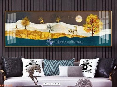 Download file File tranh hiện đại pha lê gương KF97485 (gốc) cho xưởng in