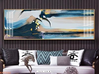 File gốc in ấn File tranh hiện đại pha lê gương KF97502 (sẵn sàng tải về)