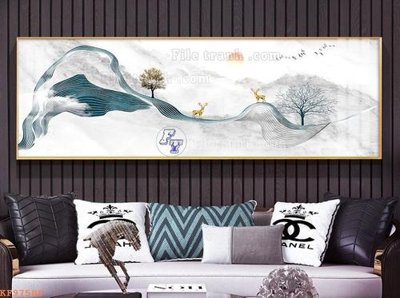 File gốc File tranh hiện đại pha lê gương KF97509 (PNG) chất lượng cao