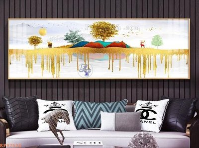 File gốc File tranh hiện đại pha lê gương KF97536 (in tráng gương) nghệ thuật