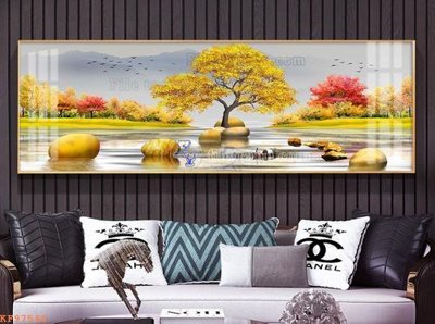 Tải file File tranh hiện đại pha lê gương KF97546 (gốc) in tranh tráng gương