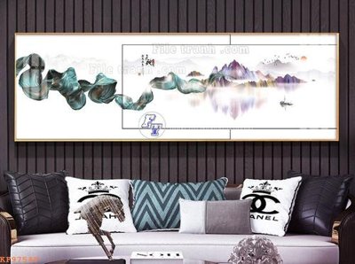 Download file File tranh hiện đại pha lê gương KF97549 (gốc) in mica cao cấp