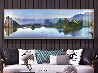 File gốc File tranh hiện đại pha lê gương KF97566 (cho in UV) siêu nét