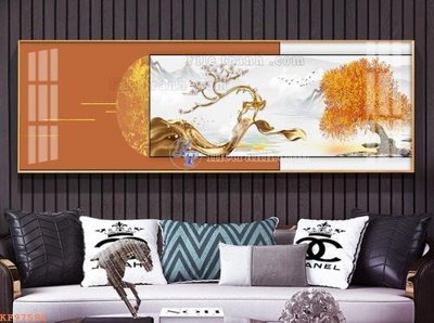 File ảnh File tranh hiện đại pha lê gương KF97588 (gốc) in biển hiệu