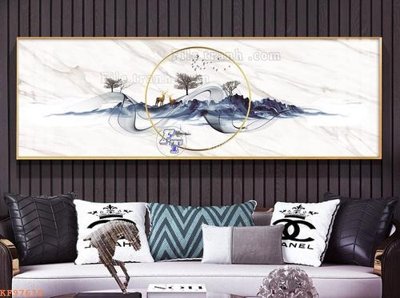 File gốc File tranh hiện đại pha lê gương KF97610 (in lụa) họa tiết 3D