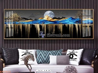 File tranh File tranh hiện đại pha lê gương KF97613 (gốc) in film