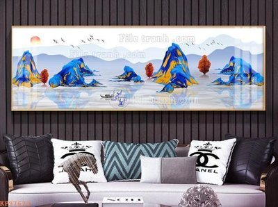 Tải file File tranh hiện đại pha lê gương KF97622 (ảnh gốc) in tranh kính