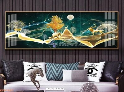 Tải file gốc File tranh hiện đại pha lê gương KF97687 (in không vỡ ảnh)