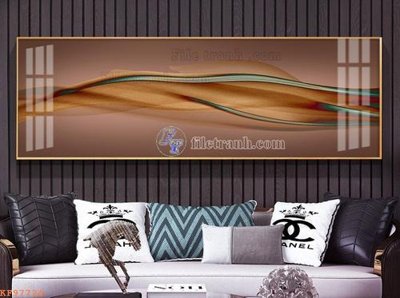 File tranh trang trí File tranh hiện đại pha lê gương KF97724 (file gốc)