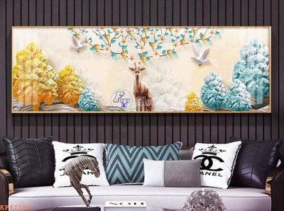 File PSD File tranh hiện đại pha lê gương KF97746 (bản gốc) độ phân giải cao