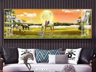 File gốc File tranh hiện đại pha lê gương KF97797 (in tráng gương) nghệ thuật