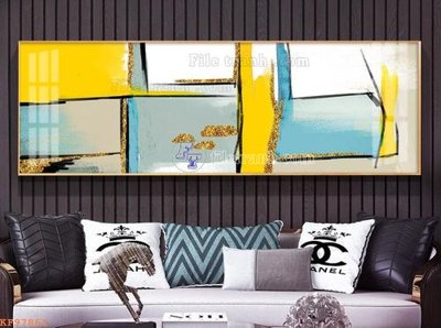 Download file File tranh hiện đại pha lê gương KF97861 (gốc) in mica bàn thờ