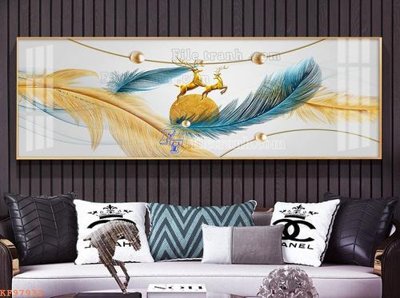 File in ấn cao cấp File tranh hiện đại pha lê gương KF97933 (file gốc)