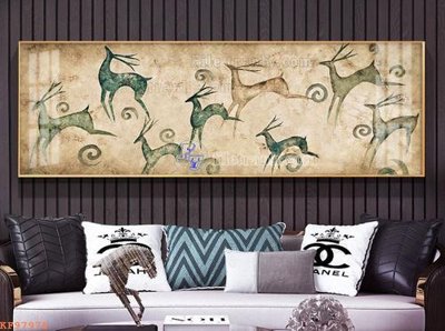 File tranh File tranh hiện đại pha lê gương KF97978 (bản gốc) treo tường