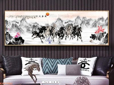 File gốc File tranh hiện đại pha lê gương KF97982 (in tráng gương) sang trọng