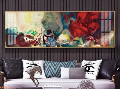 Ảnh gốc File tranh hiện đại pha lê gương KF98030 (độ nét cao) in mica