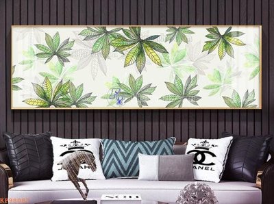 File in lụa File tranh hiện đại pha lê gương KF98087 (hoa văn) File tranh hiện đại pha lê gương KF98087