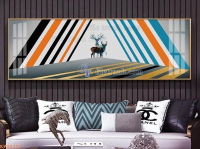 File gốc File tranh hiện đại pha lê gương KF98157 (in tráng gương) sang trọng