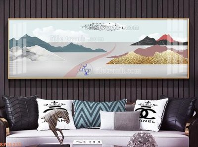 File gốc File tranh hiện đại pha lê gương KF98235 (cho in ấn) độc quyền