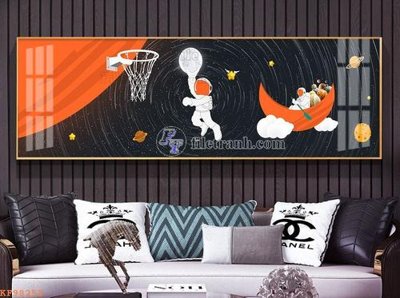 File in mica File tranh hiện đại pha lê gương KF98253 (bản gốc) siêu trong