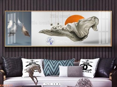 File ảnh File tranh hiện đại pha lê gương KF98277 (gốc) in quảng cáo ngoài trời