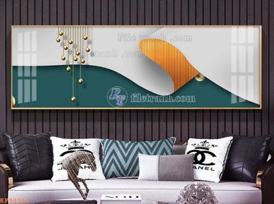 File tranh File tranh hiện đại pha lê gương KF98361 (file gốc) chuẩn màu in