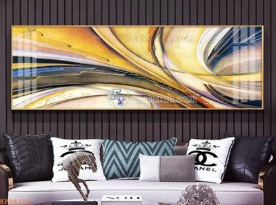 File gốc File tranh hiện đại pha lê gương KF98373 (in lụa) chi tiết cao