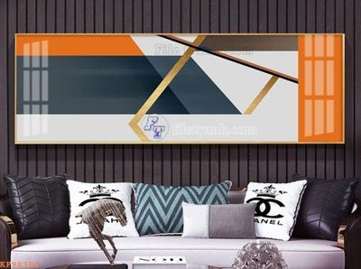 File in ấn File tranh hiện đại pha lê gương KF98384 (bản gốc) sắc nét