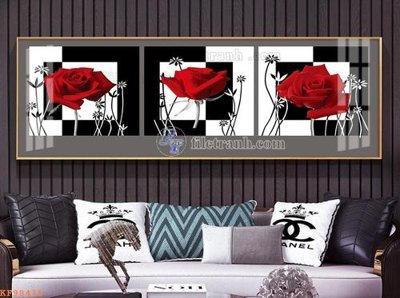 Tải file File tranh hiện đại pha lê gương KF98415 (gốc) làm file quảng cáo